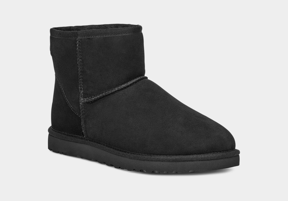 Black Ugg Classic Mini Men Boots | 958340-IXW