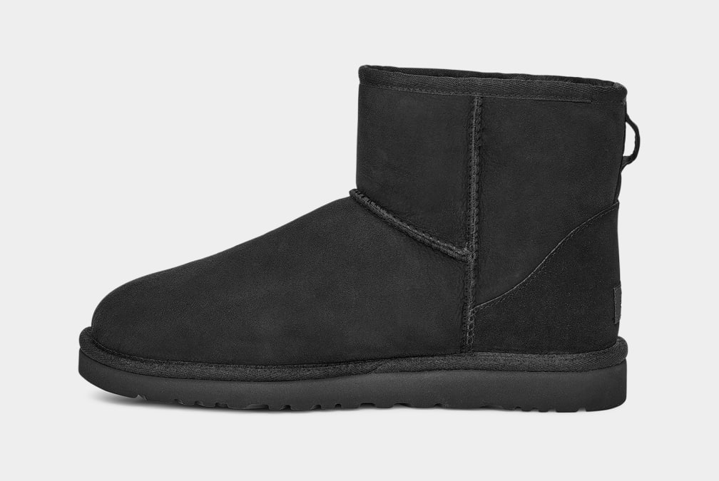 Black Ugg Classic Mini Men Boots | 958340-IXW