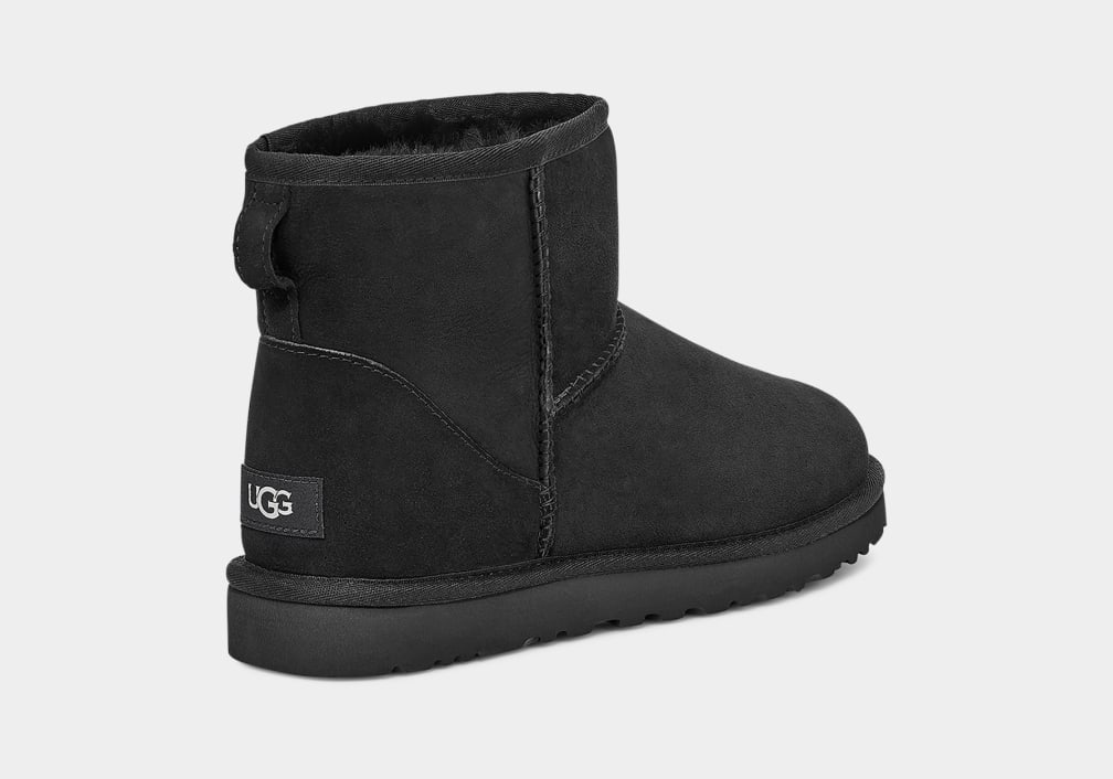 Black Ugg Classic Mini Men Boots | 958340-IXW