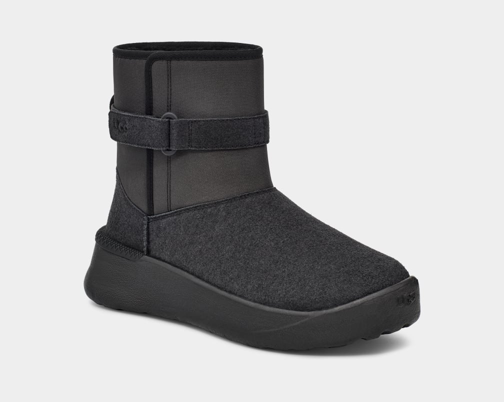 Black Ugg Classic S Men Boots | 917458-MRG