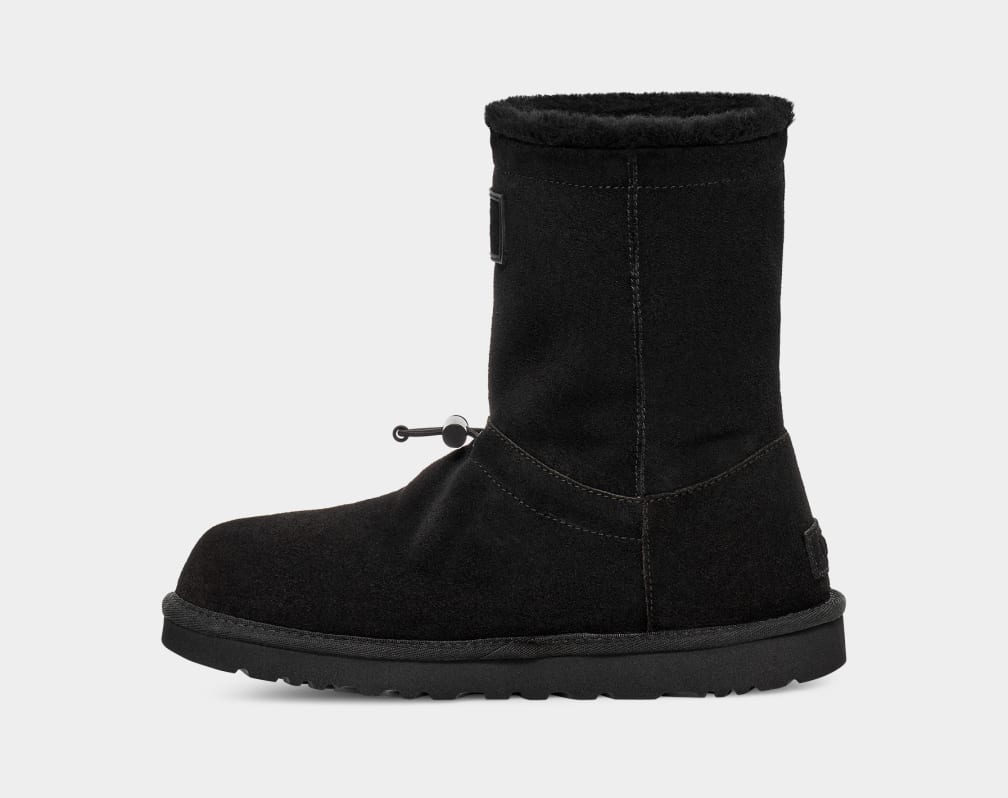 Black Ugg Classic Toggler Women Boots | 138562-AUB