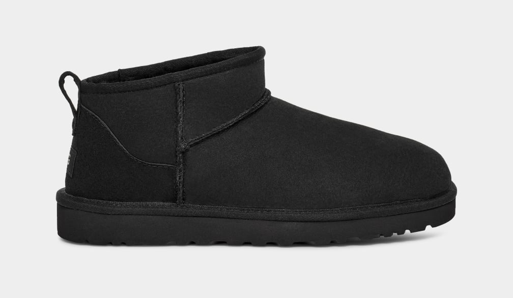 Black Ugg Classic Ultra Mini Men Boots | 503192-GUS