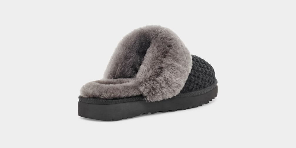 Black Ugg Cozy Women Slippers | 742689-ZRJ