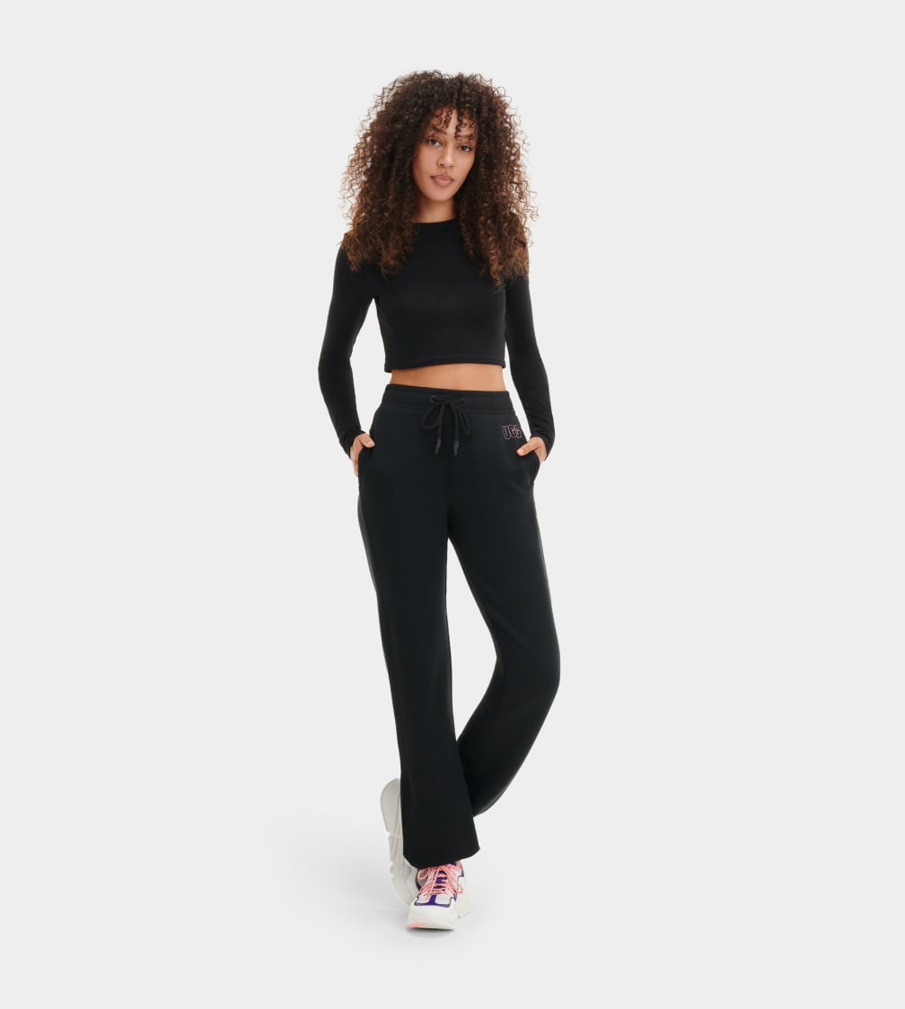 Black Ugg Daniella Women Sweatpants | 049372-URK