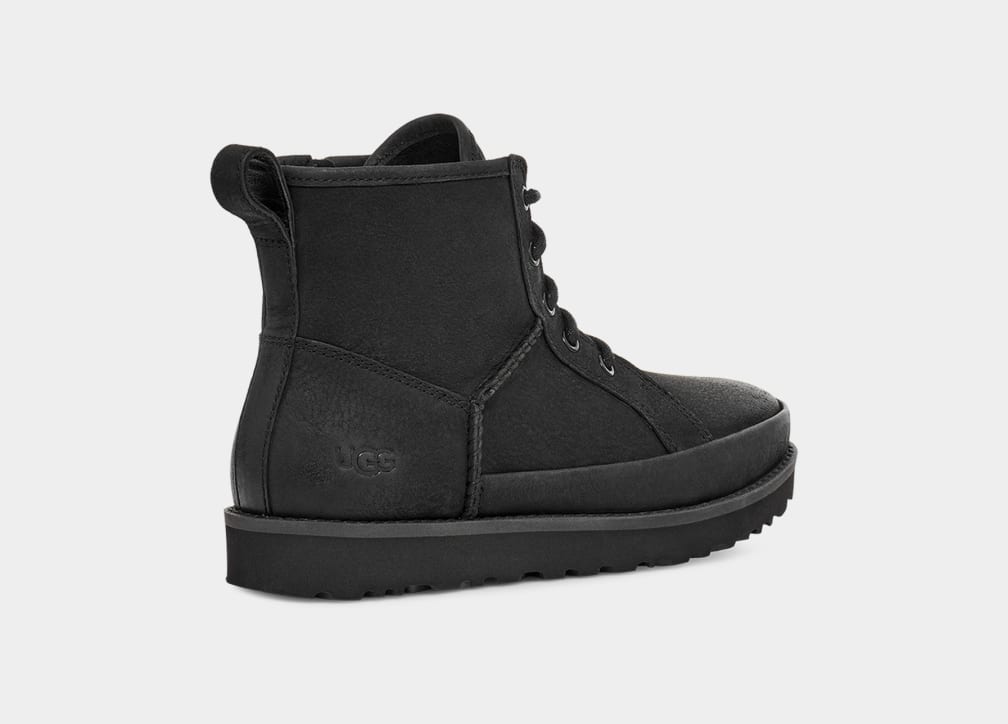 Black Ugg Deconstructed Lace Women Boots | 403571-CKU