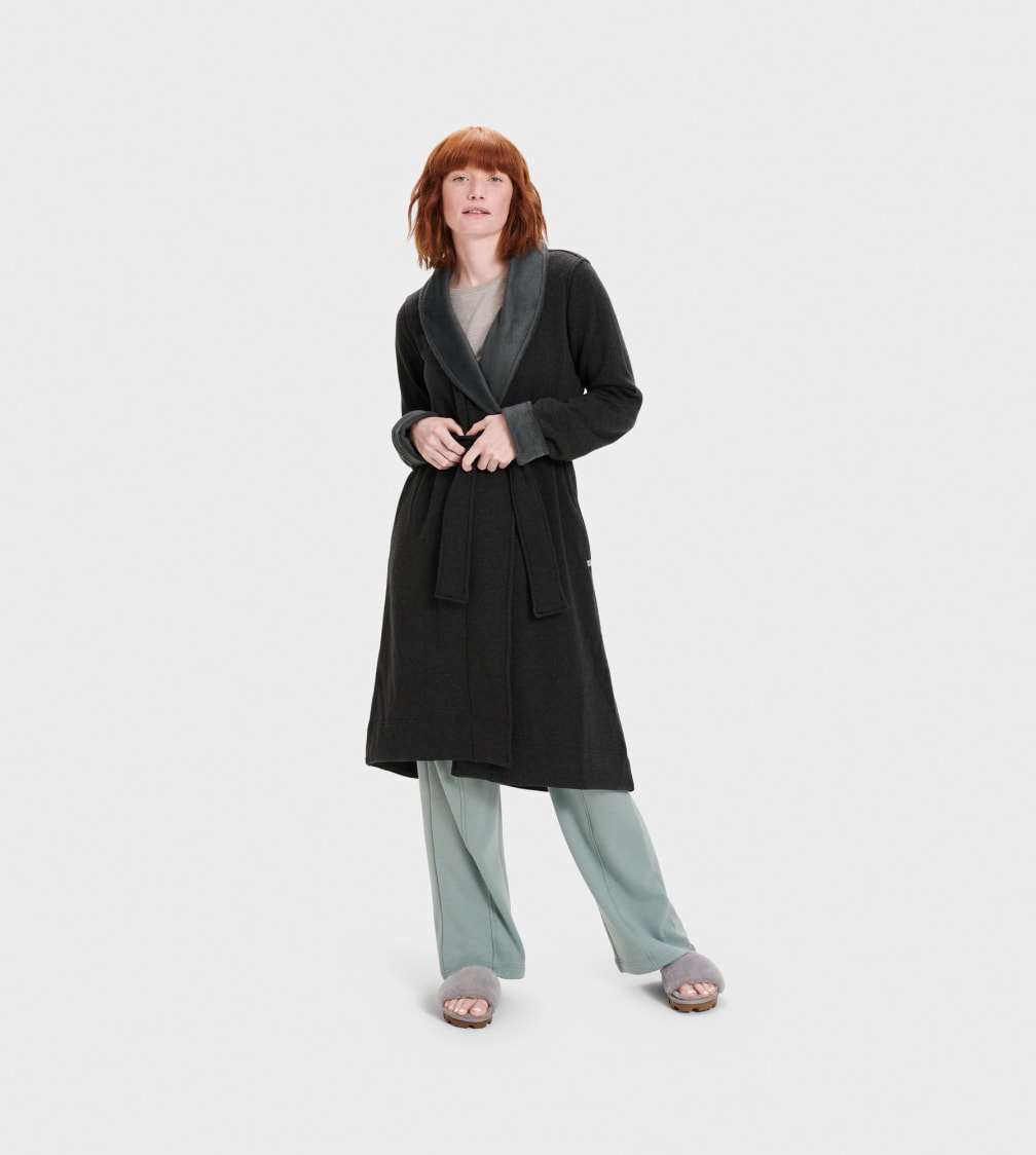 Black Ugg Duffield II Women Sleepwear | 948716-ZVU