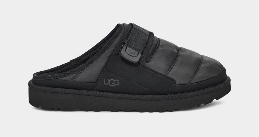 Black Ugg Dune LTA Men Slippers | 029374-MSX