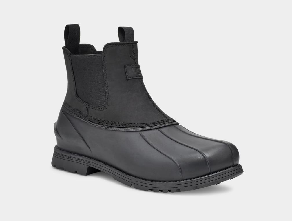 Black Ugg Gatson Men Chelsea Boots | 213546-ULJ