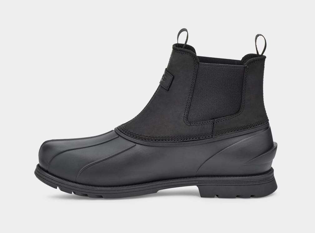 Black Ugg Gatson Men Chelsea Boots | 213546-ULJ