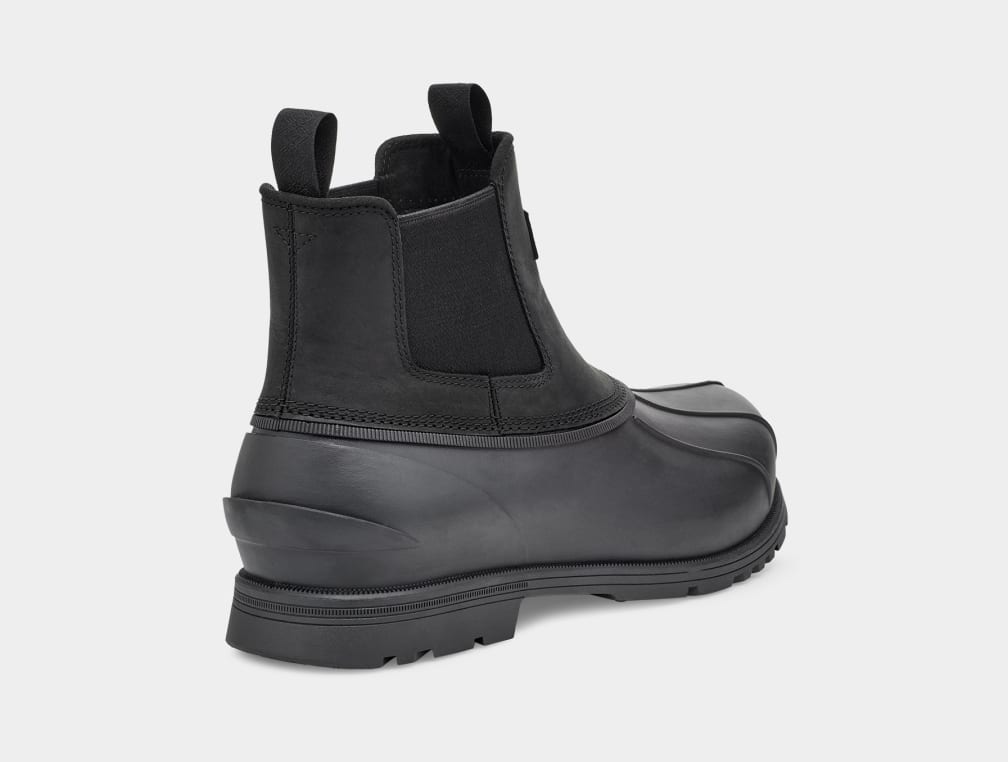 Black Ugg Gatson Men Chelsea Boots | 213546-ULJ