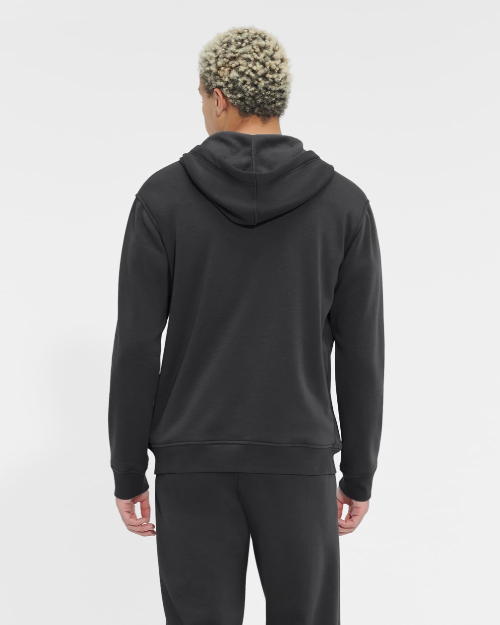 Black Ugg Gordon Zipped Men Hoodie | 901843-EYG