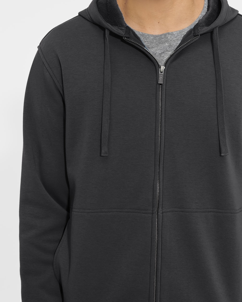 Black Ugg Gordon Zipped Men Hoodie | 901843-EYG