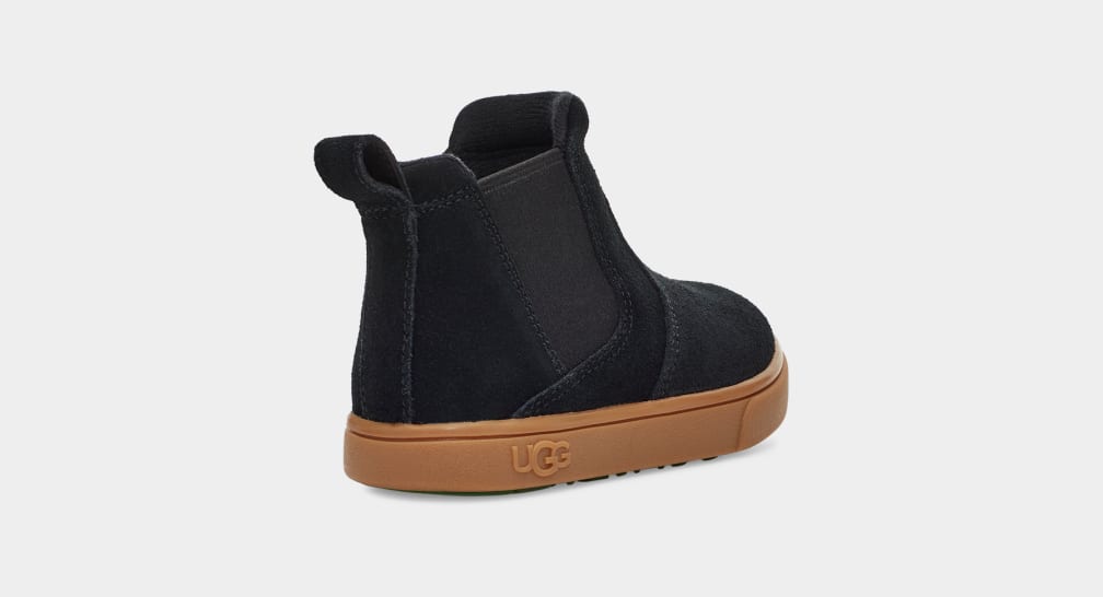 Black Ugg Hamden II Kids' Sneakers | 629735-OFC