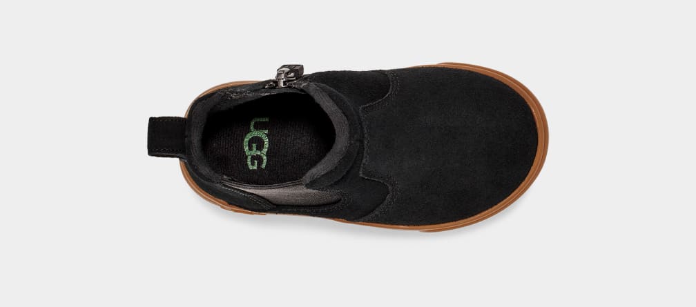 Black Ugg Hamden II Kids' Sneakers | 629735-OFC