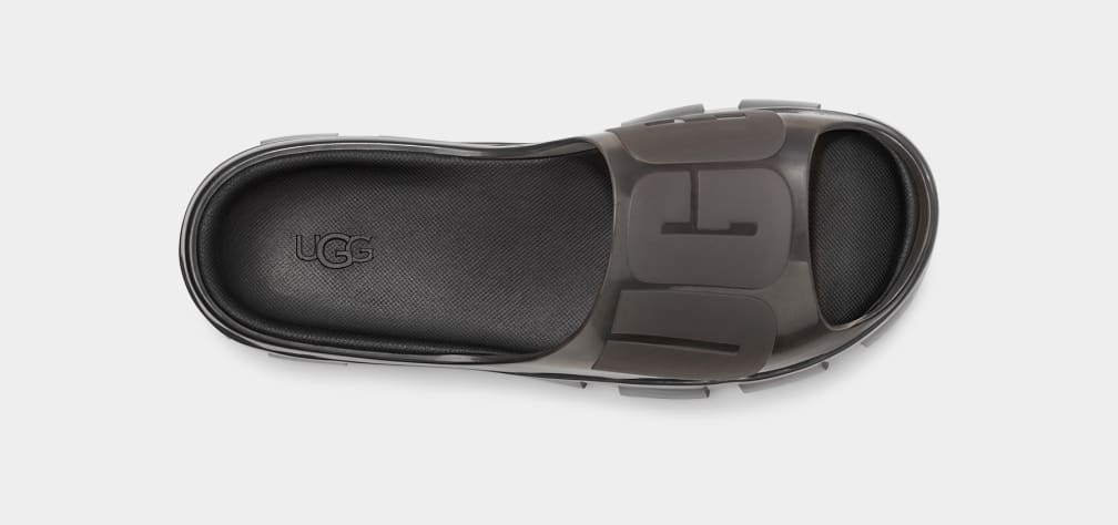 Black Ugg Jella Clear Women Slides | 930471-CVD