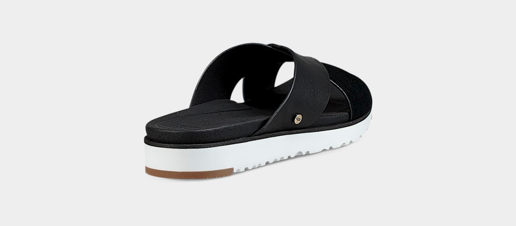 Black Ugg Kari Women Sandals | 345290-WJI