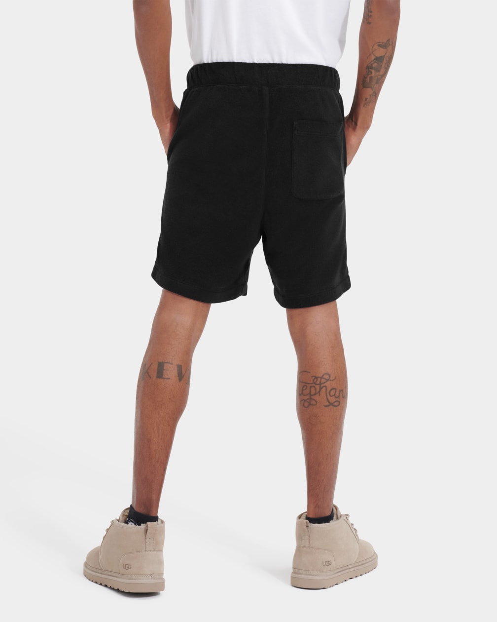 Black Ugg Kendrix FL Men Shorts | 158360-BFA