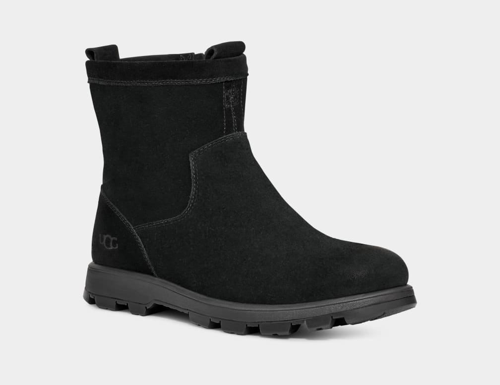 Black Ugg Kennen Men Boots | 218679-CSH