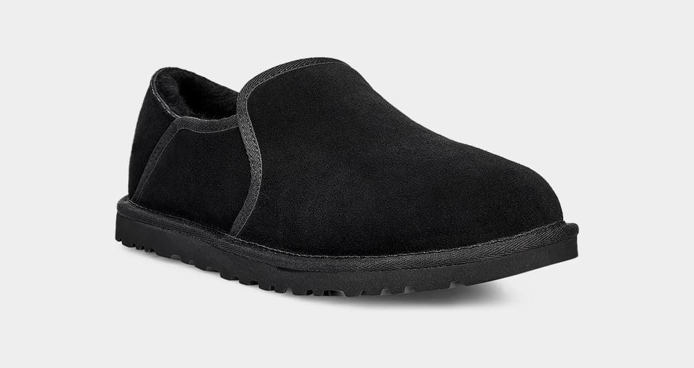 Black Ugg Kenton Men Moccasins | 549360-CEY