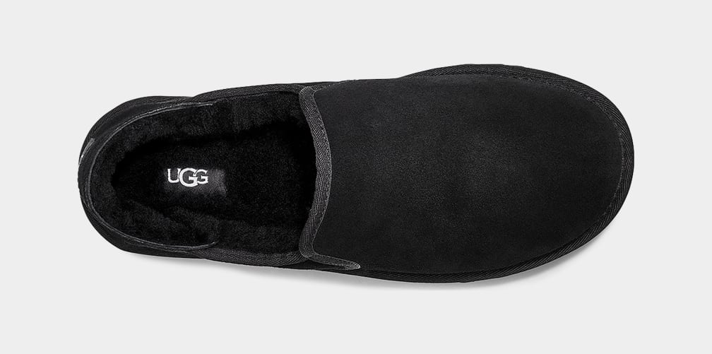 Black Ugg Kenton Men Moccasins | 549360-CEY