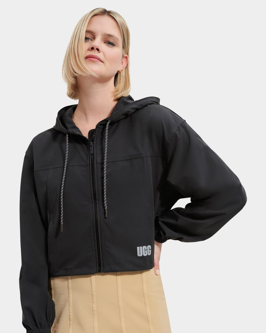 Black Ugg Koralie Women Jackets | 326504-IPH