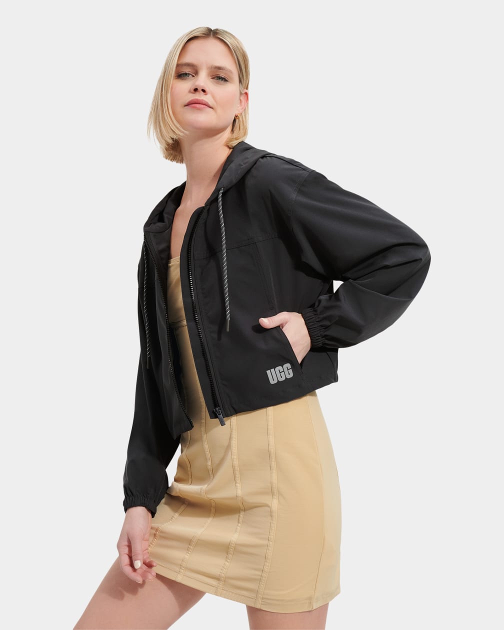 Black Ugg Koralie Women Jackets | 326504-IPH