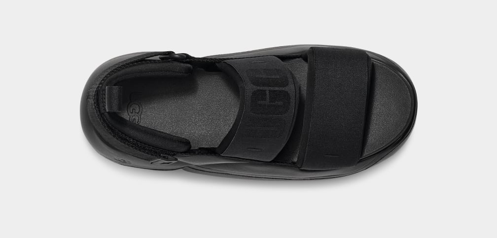 Black Ugg LA Cloud Sport Women Sandals | 160289-PVZ