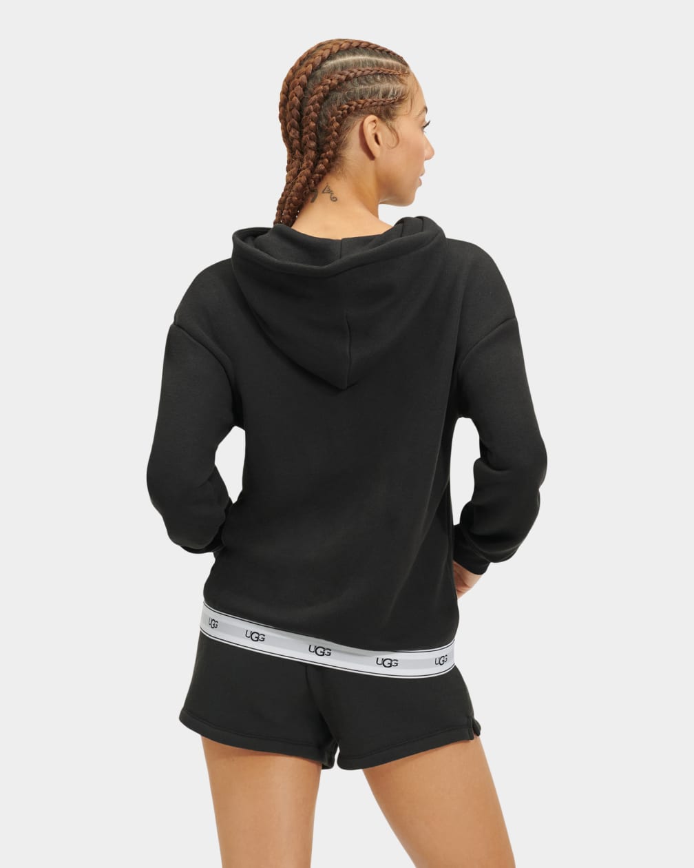 Black Ugg Lawna Women Sweatshirt | 503678-YES