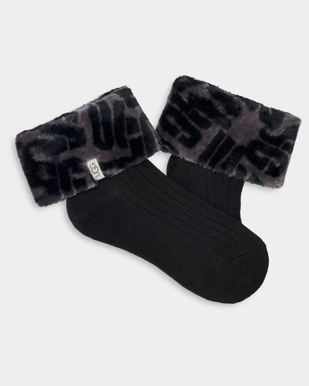 Black Ugg Lita II Women Socks | 723480-KXB