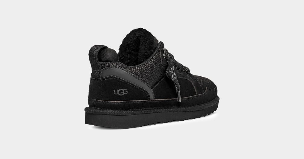 Black Ugg Lowmel Kids' Sneakers | 073849-DGM