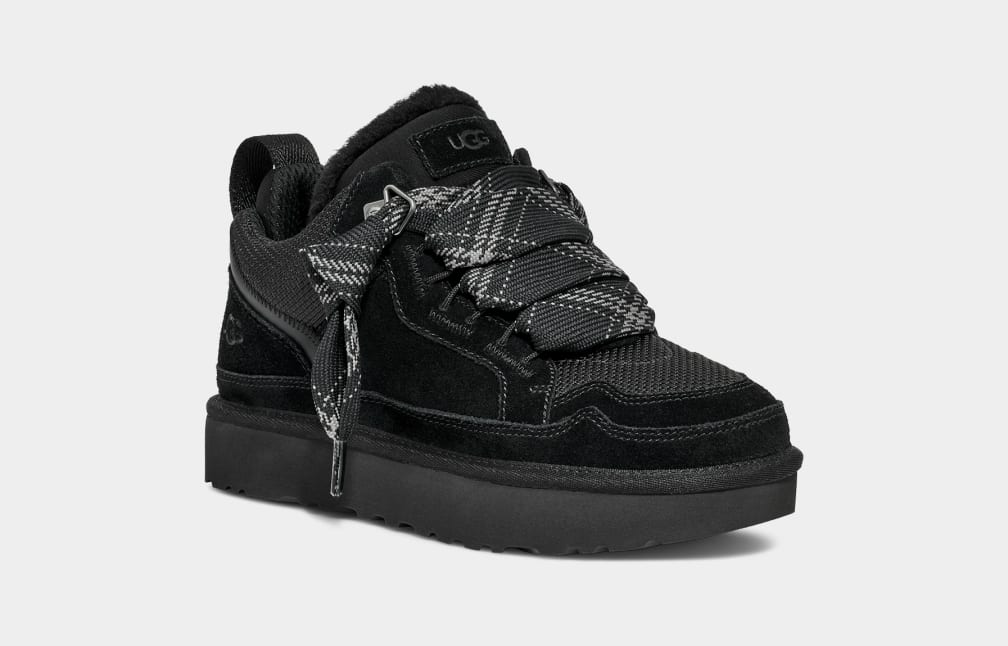 Black Ugg Lowmel Women Sneakers | 630485-SPB