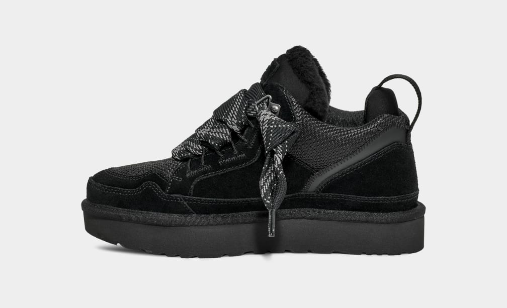 Black Ugg Lowmel Women Sneakers | 630485-SPB