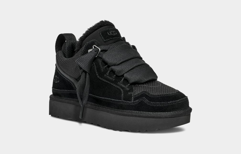 Black Ugg Lowmel Women Sneakers | 630485-SPB