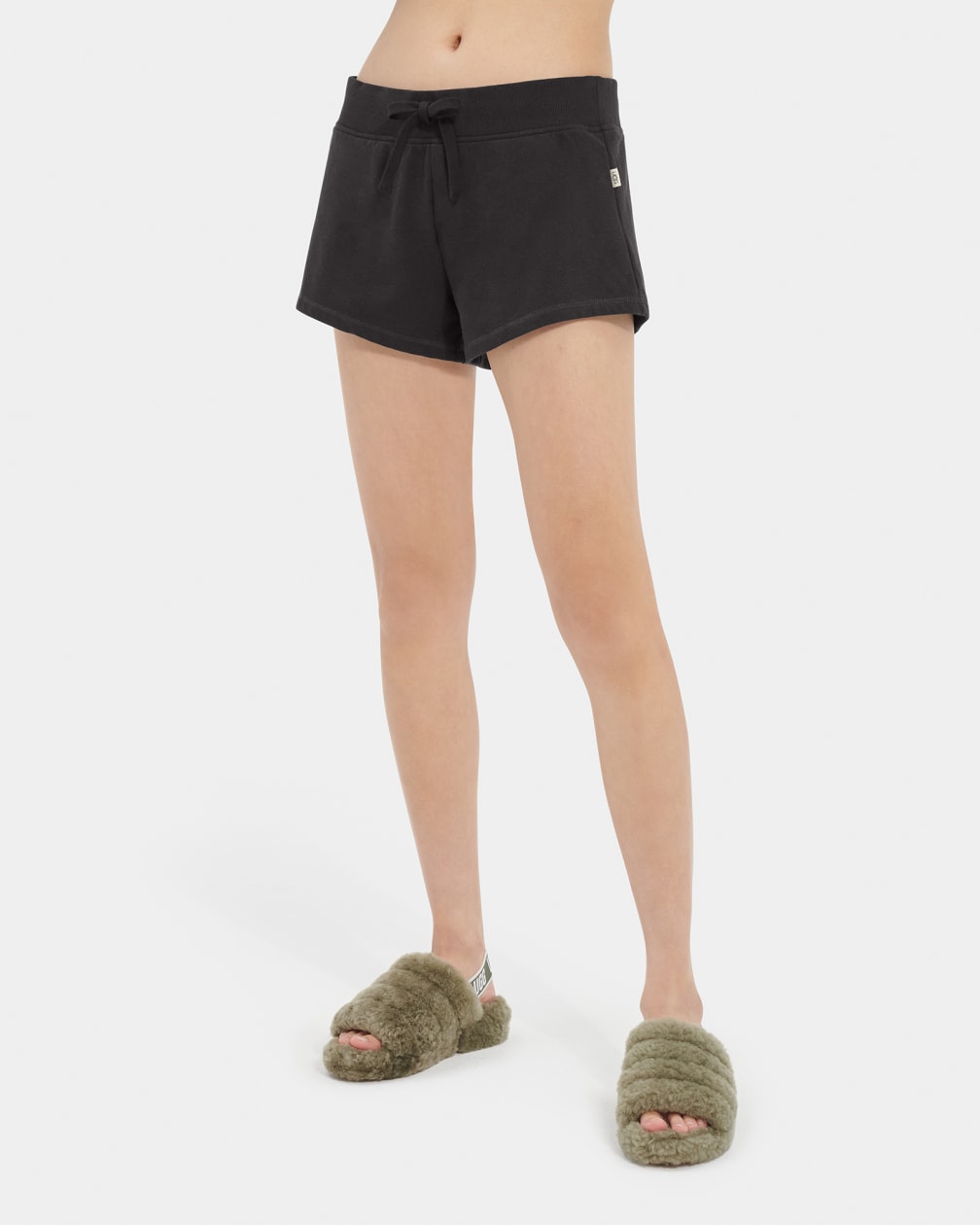 Black Ugg Maurice Micro Terrys Women Shorts | 602317-PZN