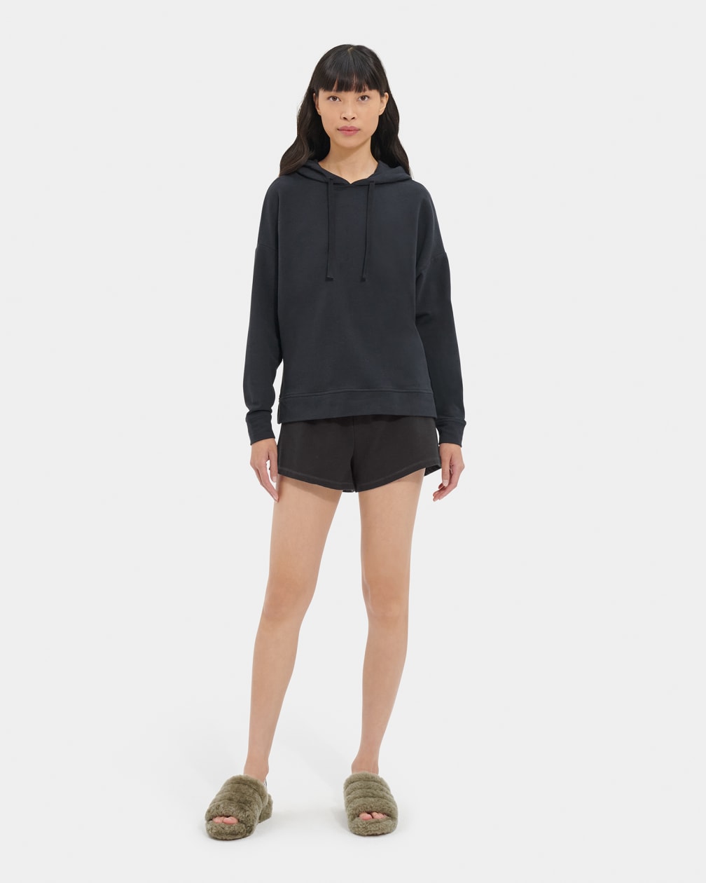 Black Ugg Maurice Micro Terrys Women Shorts | 602317-PZN