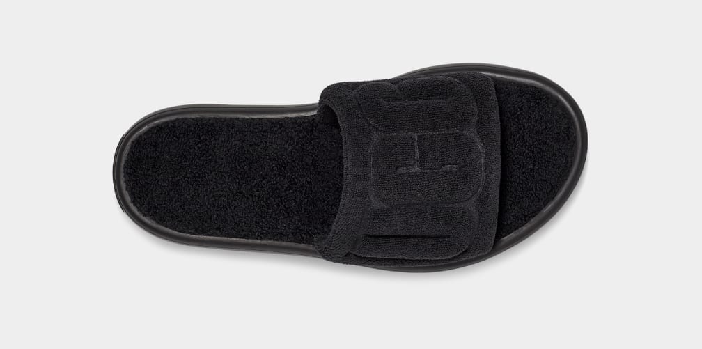 Black Ugg Mini Women Slides | 503641-GFA