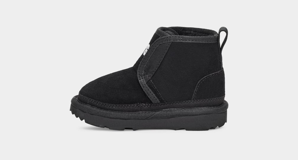 Black Ugg Neumel EZ-Fit Kids' Boots | 419730-XCJ