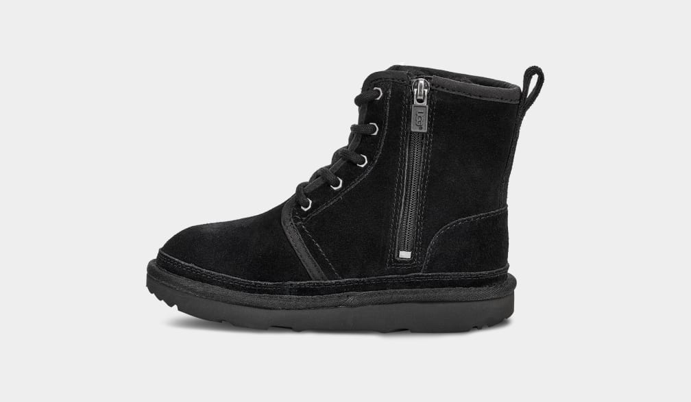 Black Ugg Neumel High Kids' Boots | 029783-MUE