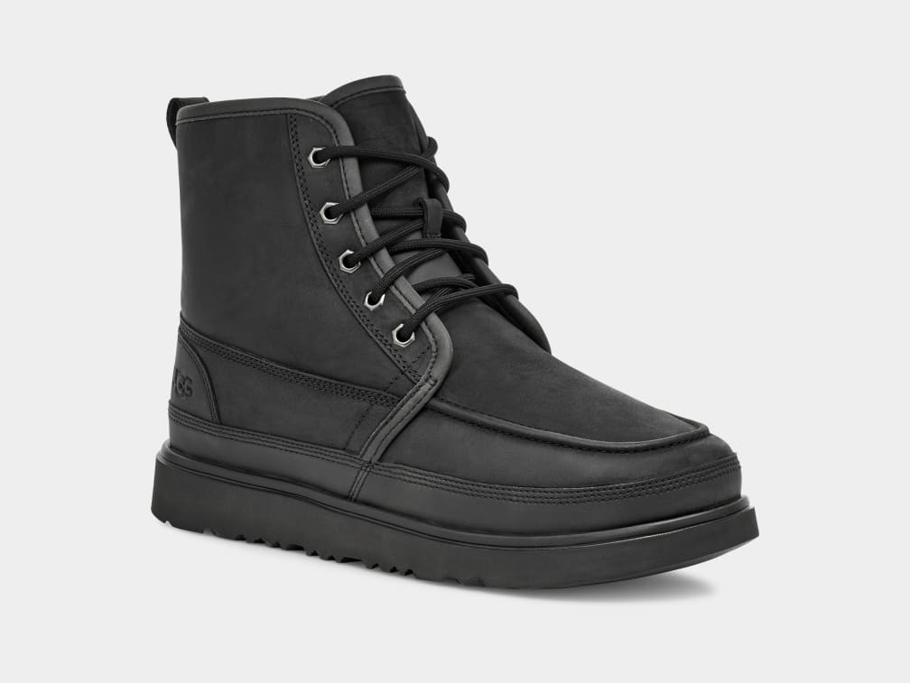 Black Ugg Neumel High Moc Weather Men Boots | 857203-KQN