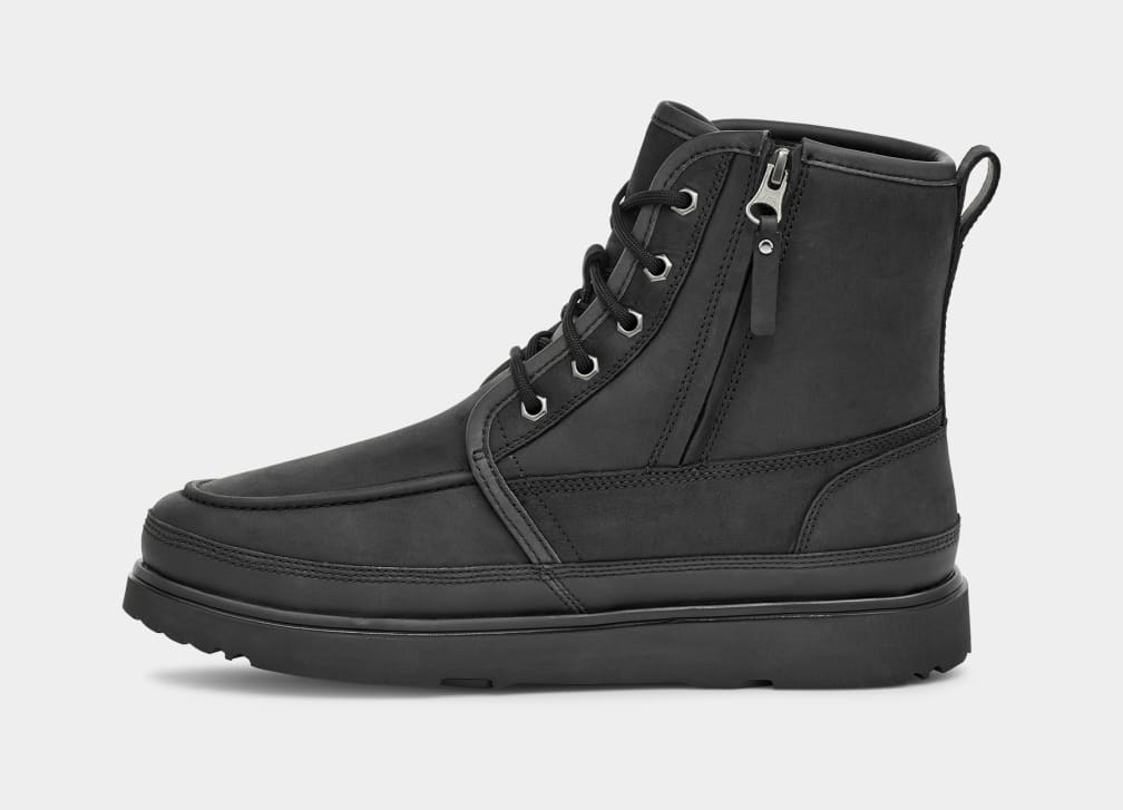 Black Ugg Neumel High Moc Weather Men Boots | 857203-KQN