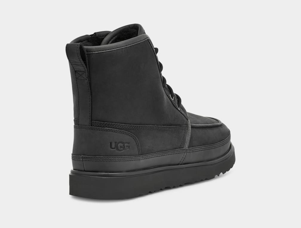 Black Ugg Neumel High Moc Weather Men Boots | 857203-KQN