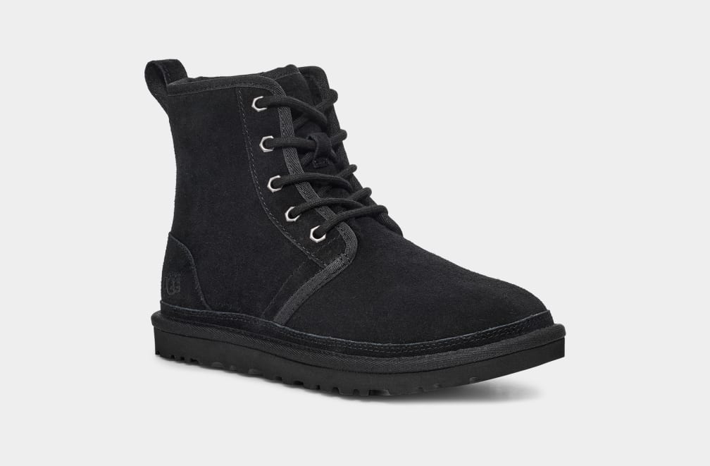 Black Ugg Neumel High Women Boots | 930821-BQT