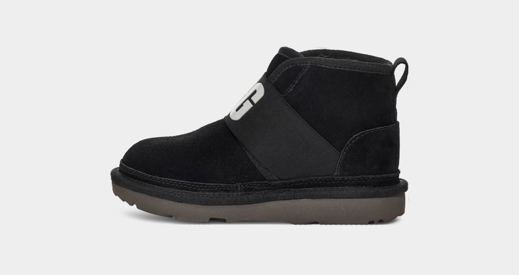 Black Ugg Neumel II Graphic Kids' Boots | 425630-EBI