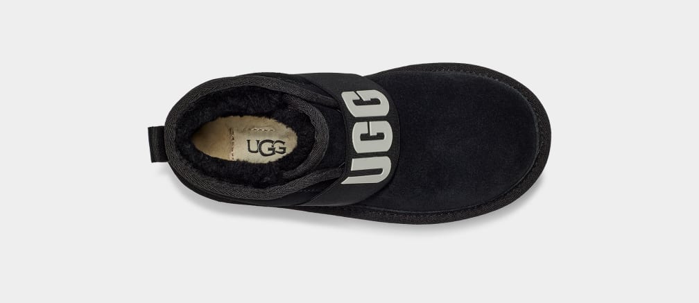 Black Ugg Neumel II Graphic Kids' Boots | 425630-EBI