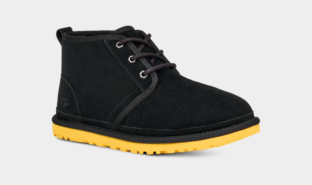 Black Ugg Neumel Men Boots | 670241-LWM