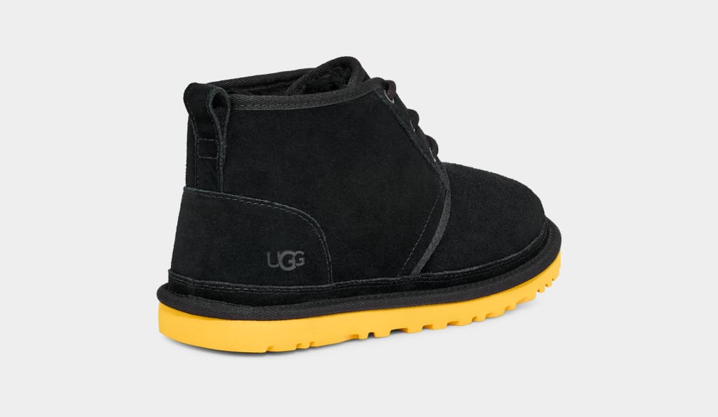 Black Ugg Neumel Men Boots | 670241-LWM