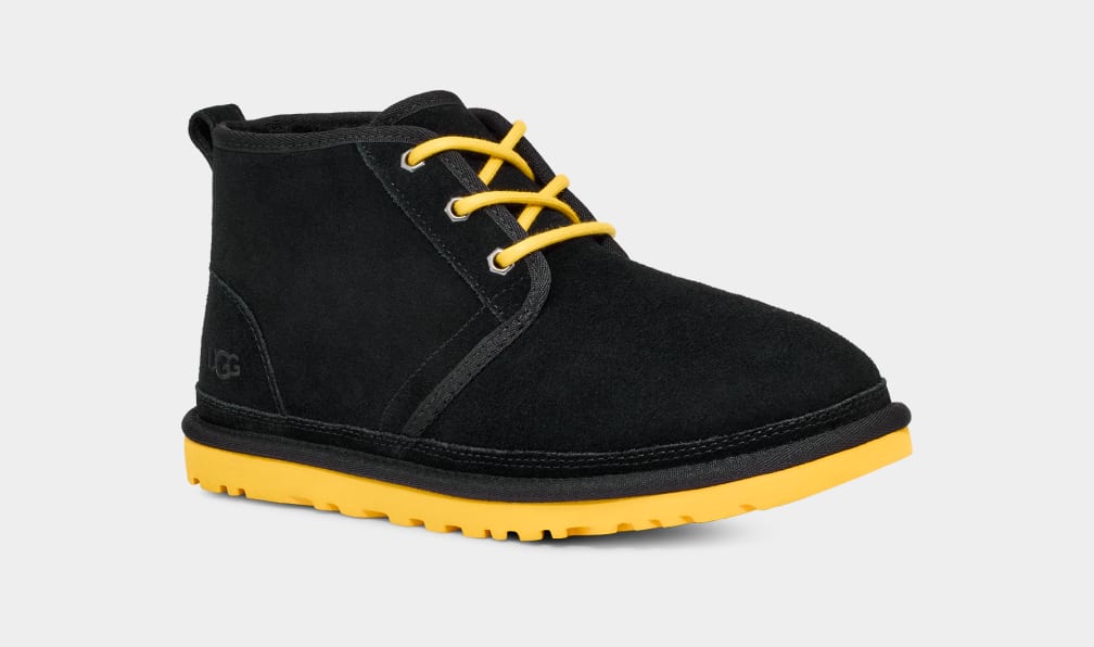 Black Ugg Neumel Men Boots | 670241-LWM