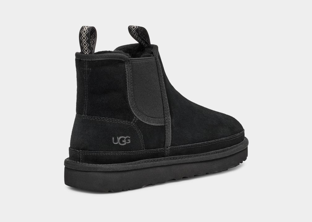 Black Ugg Neumel Men Chelsea Boots | 945217-FTC