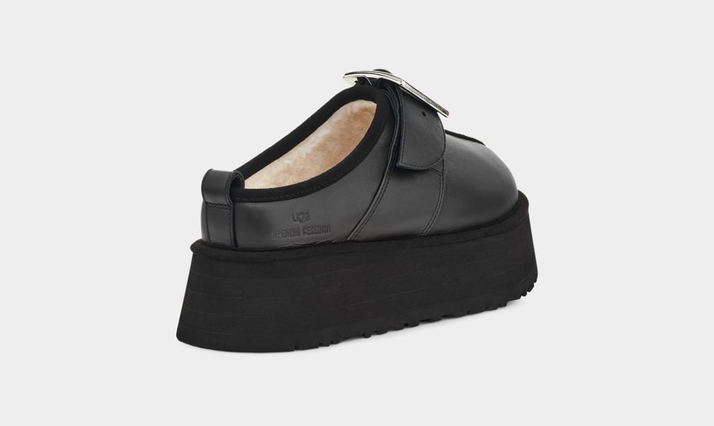 Black Ugg OC Tasman Women Slippers | 385012-IJP