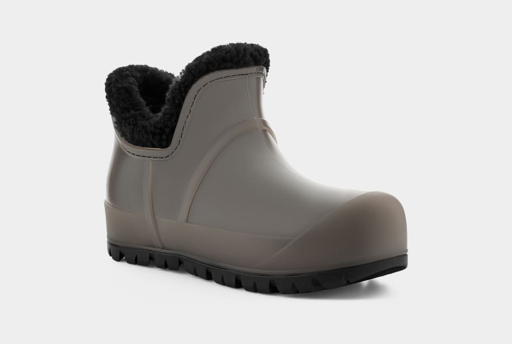 Black Ugg Raincloud Clear Women Boots | 618549-ELU